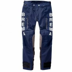 Tessuto Pantaloni Brema Silver Vase Advs Navy