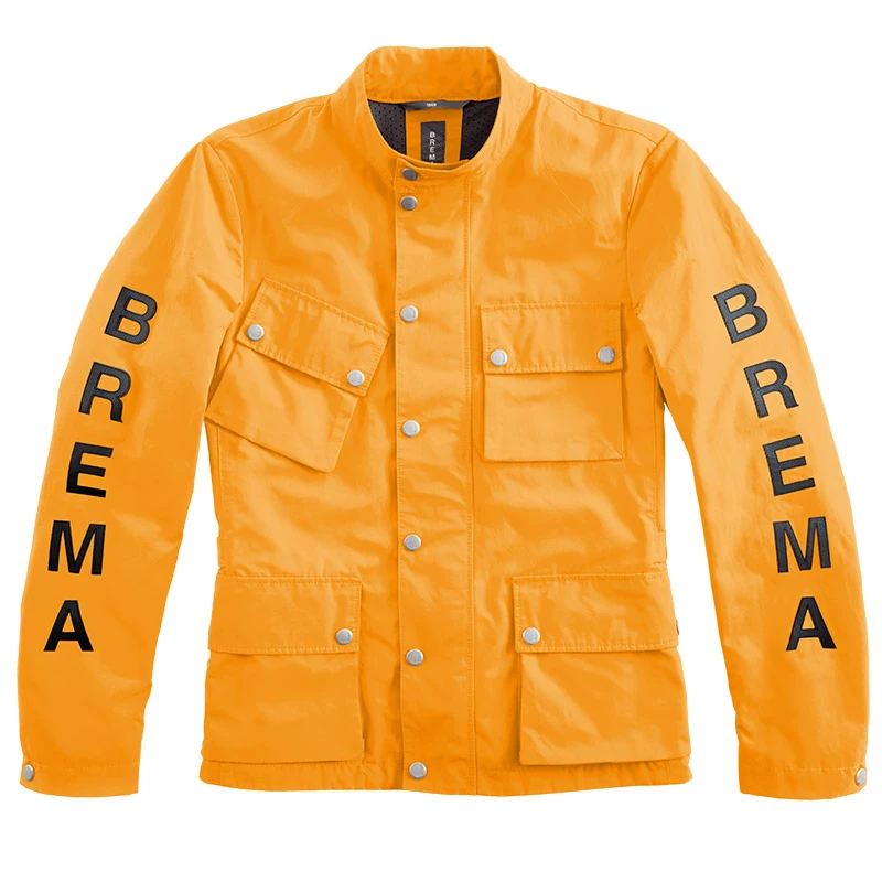 Tessuto Giacca Brema Silver Vase Giallo