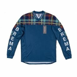 Maglie Maglia Brema Trofeo Chequered Sw Blu