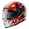 Policarbonato Casco Caberg Avalon Giga Bianco Rosso Giallo