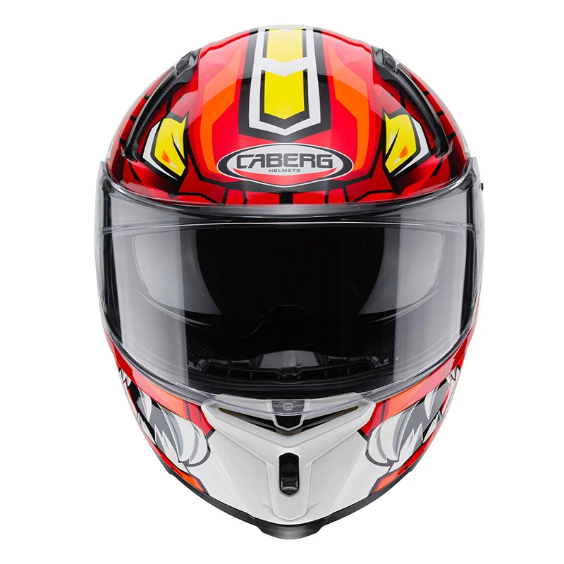 Policarbonato Casco Caberg Avalon Giga Bianco Rosso Giallo - immagine 3