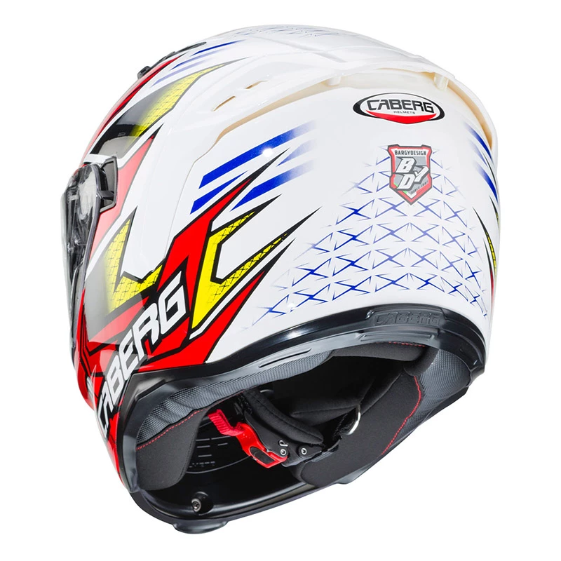 Policarbonato Casco Caberg Avalon Giga Bianco Rosso Giallo - immagine 4
