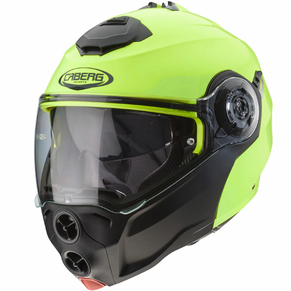 Policarbonato Caberg Droid Hi Vizion Giallo Fluo - immagine 2