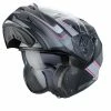 Policarbonato Casco Modulare Caberg Duke 2 Tour Rosa Argento