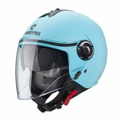 Policarbonato Casco Caberg Riviera V4 Azzurro Opaco