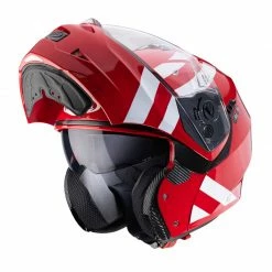 Policarbonato Casco Modulare Caberg Duke 2 Superlegend Rosso